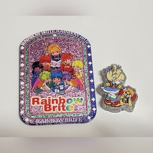 Flatback‎ Rainbow Pendant  Acrylic Bead Dogs Crafts Badge Keychain Hair Clip Bag